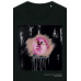 Sophie Goodman design "Movements" T-Shirt in Black