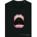 Sophie Goodman design "Mad Song" T-Shirt in Black